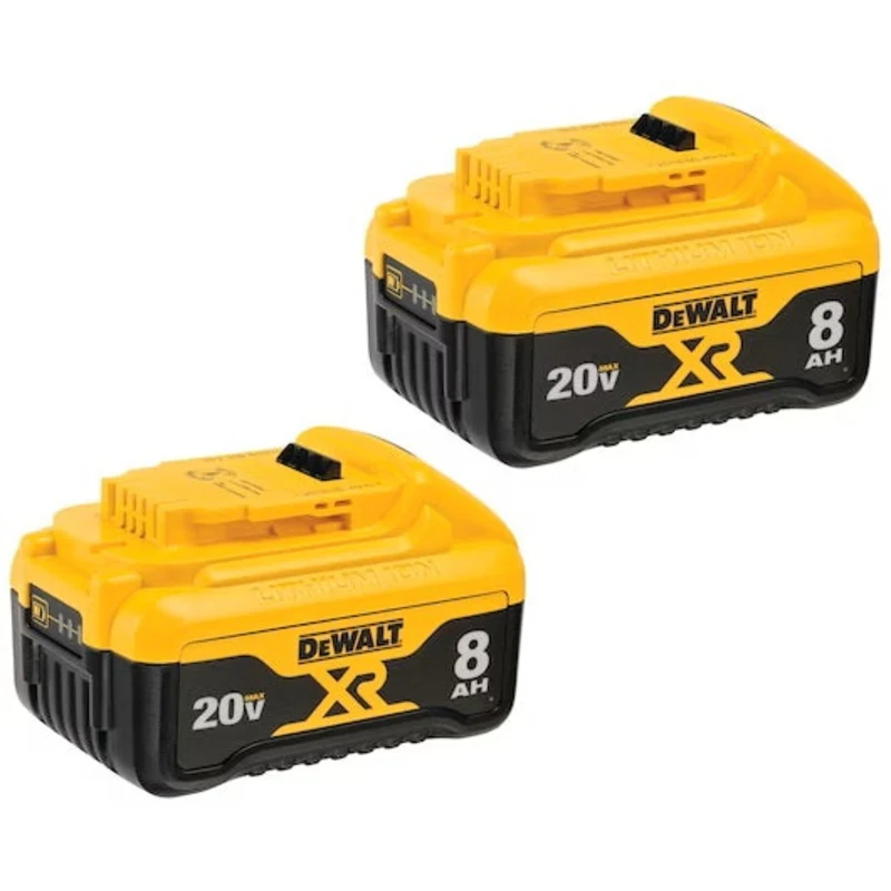 Batterie - Batterie DeWalt 20 V MAX* XR 8 Ah (2 PK), DCB208-2